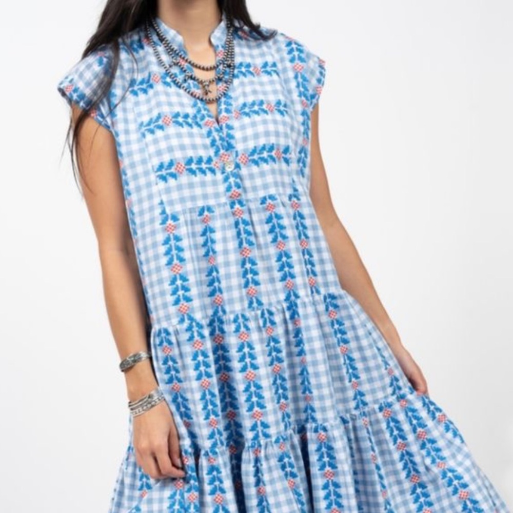 Uncle Frank Cute check dress Size M - Picture 1 of 9